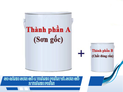 sơn gỗ 1k, sơn gỗ 2k, sơn 2k cho gỗ