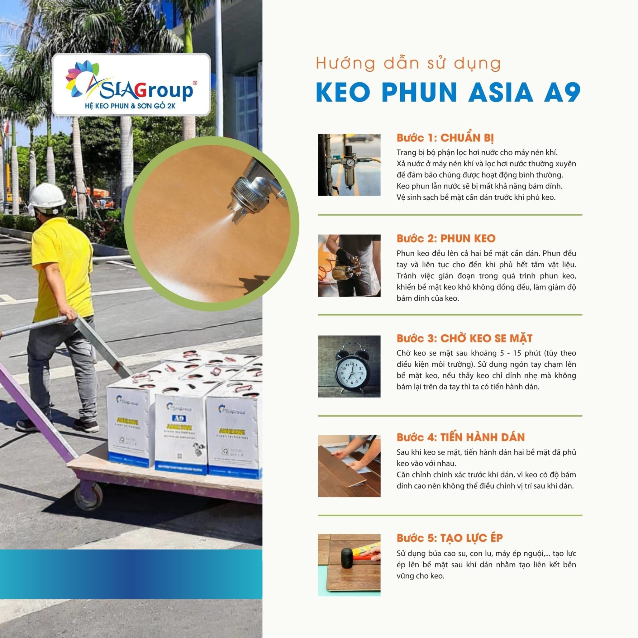 Huong dan su dung keo A9