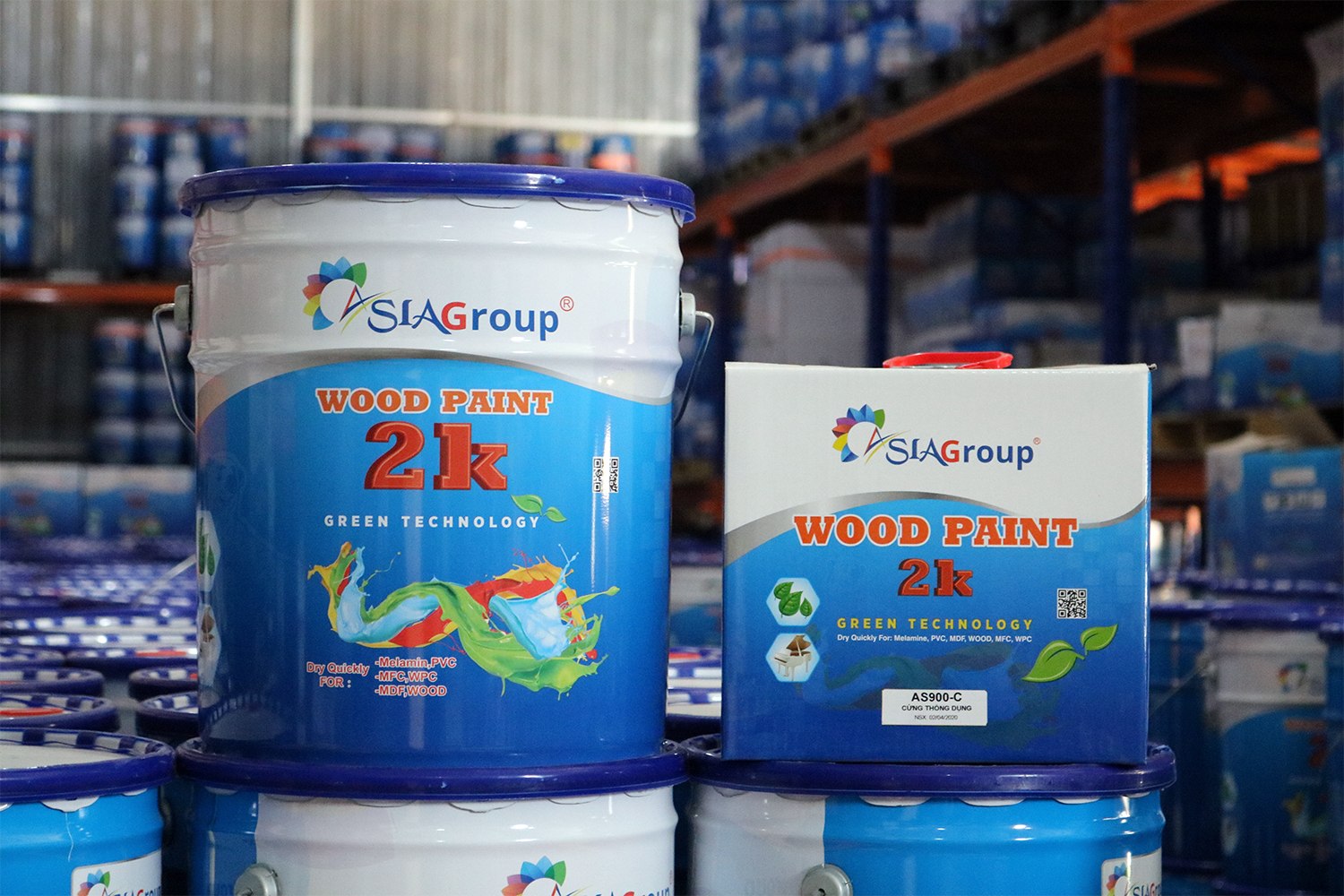 sơn gỗ 2 thành phần