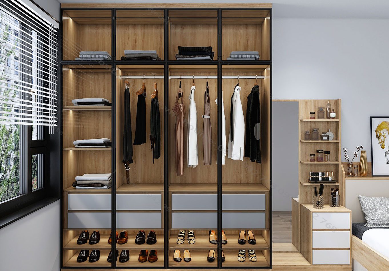 Gỗ Phủ Melamine Sự Lựa Chọn Hoàn Hảo Cho Nội Thất Hiện Đại 4 gỗ phủ melamine