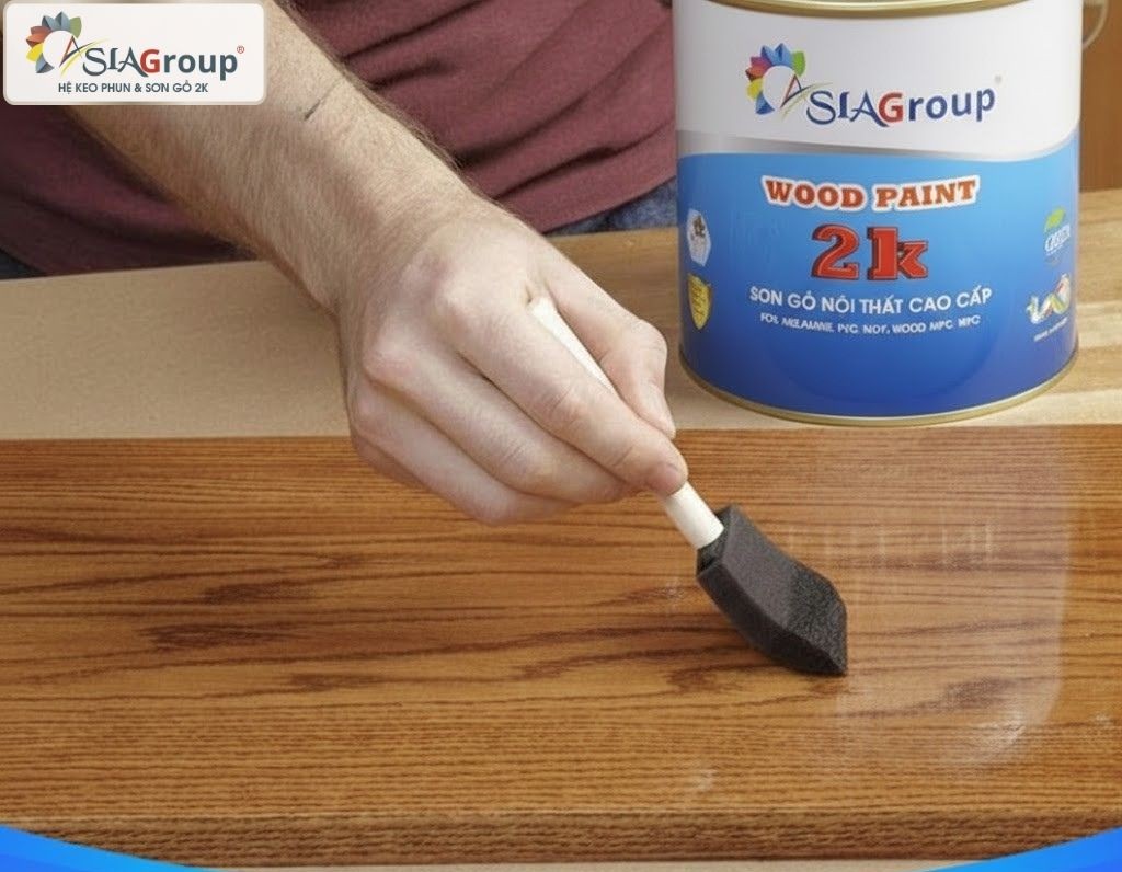 Kinh Nghiệm Sơn Gỗ Sồi (Oak): Kỹ Thuật Làm Nổi Bật Vân Gỗ và Chống Ố Vàng 4 kinh nghiệm sơn gỗ sồi