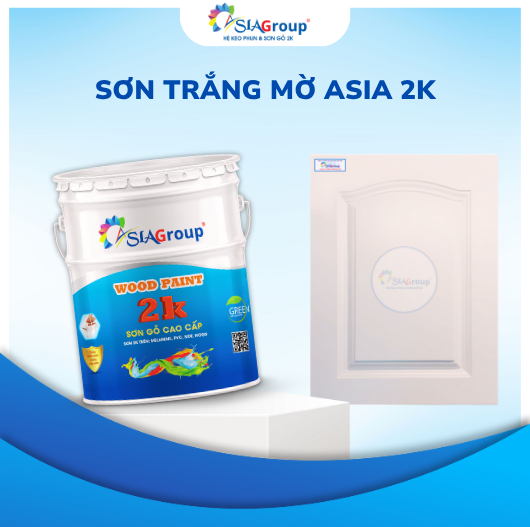 Sơn Trắng Mờ Asia 2K