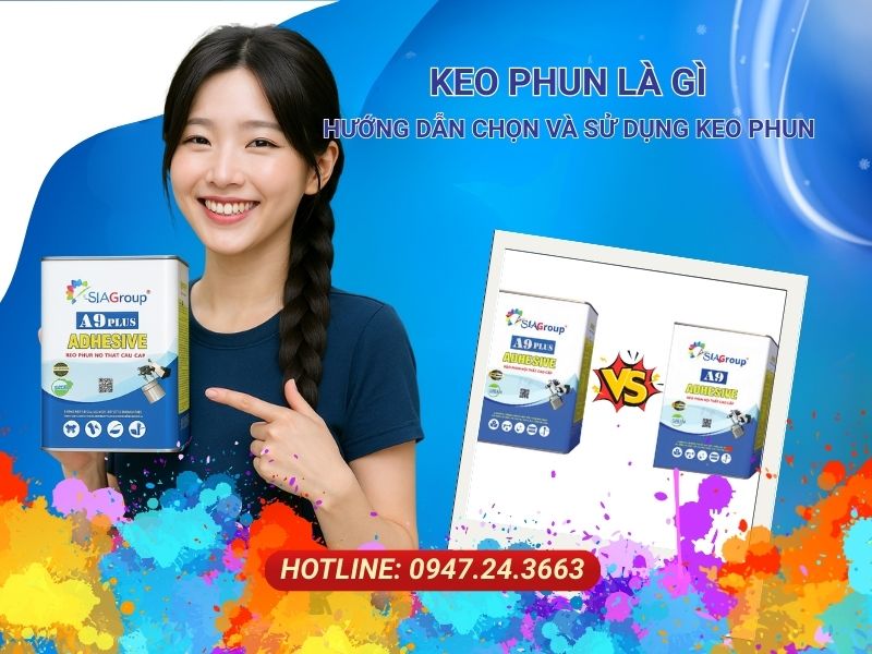 cách sử dụng keo phun a9