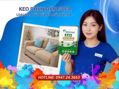keo phun sofa, keo phun dán mút, keo dán vải sofa