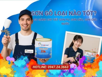 sơn gỗ loại nào tốt nhất, các loại sơn gỗ trên thị trường, sơn pu gỗ là gì, các loại sơn pu cho gỗ.