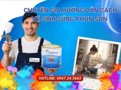 Hướng dẫn cách vệ sinh súng phun sơn sau khi sử dụng đúng chuẩn chuyên gia 9 cách vệ sinh súng phun sơn