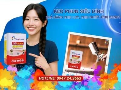 keo phun chịu nhiệt