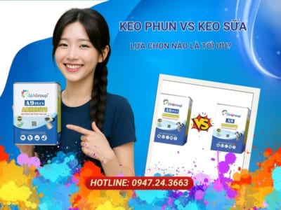So sánh keo phun và keo sữa