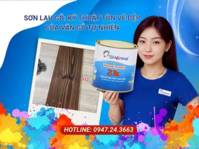 sơn lau gỗ, sơn lau vân gỗ, cách sơn lau gỗ