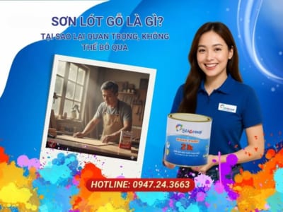 sơn lót gỗ, giá sơn lót gỗ, sơn lót pu