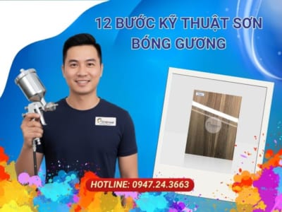 kỹ thuật sơn bóng gương