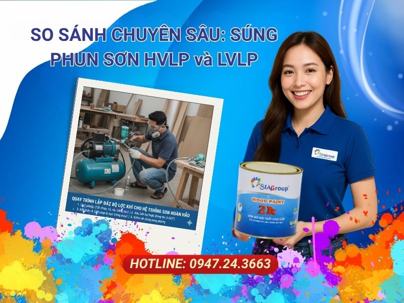 súng phun sơn HVLP và LVLP, súng phun sơn HVLP, súng phun sơn LVLP
