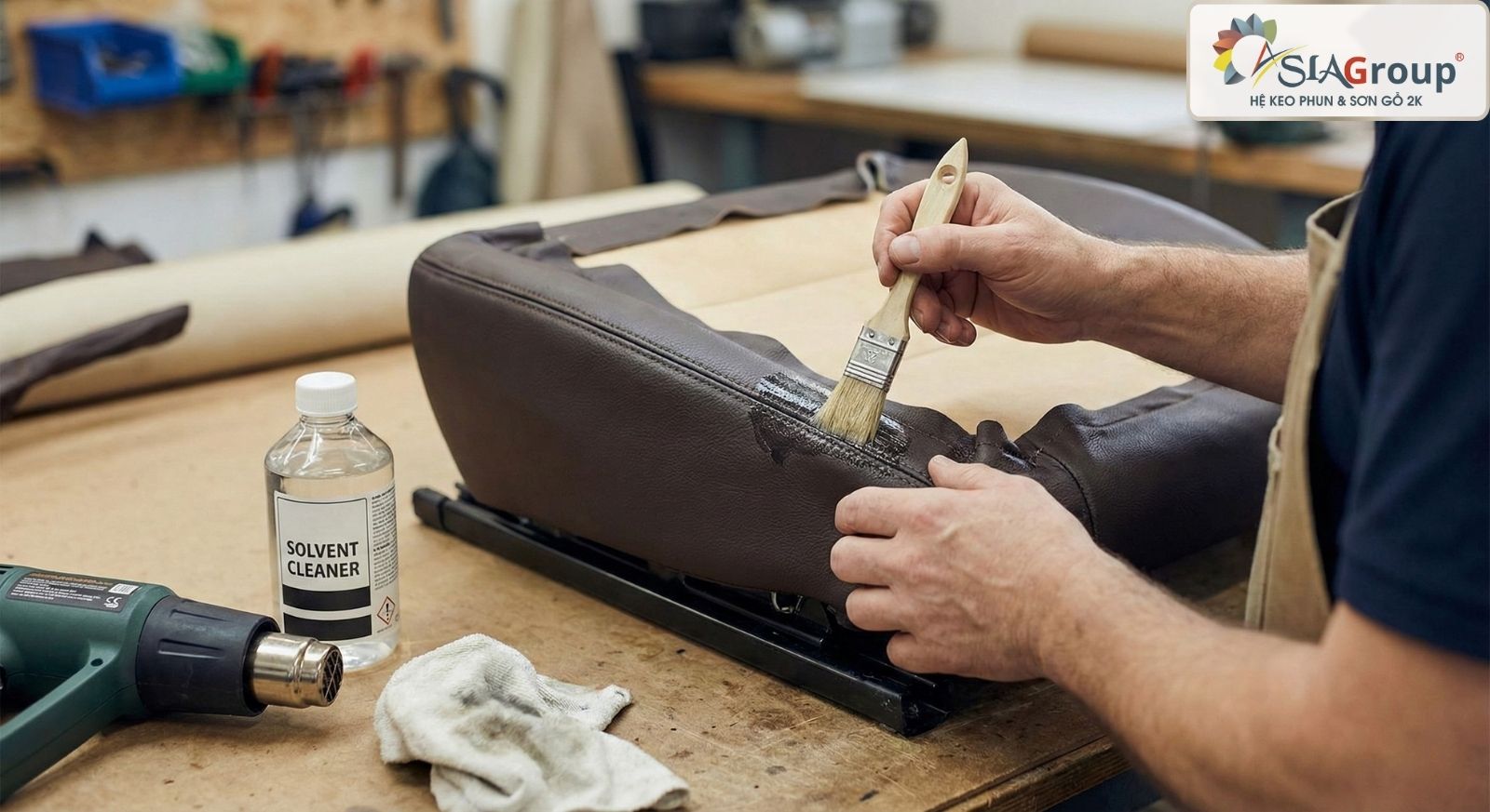 Keo Phun Dán Da: Hướng Dẫn Chọn & Sử Dụng Chuyên Dụng Cho Da Thật, Simili, PU 13 keo phun dán da, keo dán da simili, keo dán da vào nhựa