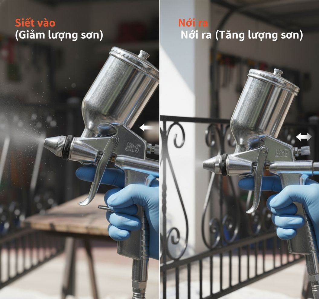 Đánh giá chi tiết Súng phun sơn mini K3G của ASIA 11 súng phun sơn mini K3G, súng phun sơn mini , súng phun sơn nhỏ gọn, súng phun sơn cầm tay