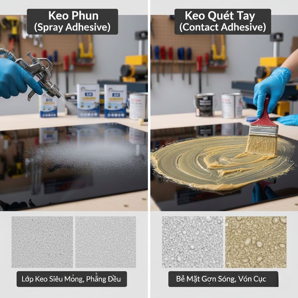 Keo Dán Mica, Alu, PVC: Giải Pháp Thi Công Nhanh & Thẩm Mỹ Cho Ngành Quảng Cáo 1 keo dán mica, keo dán alu, keo dán tấm nhựa pvc