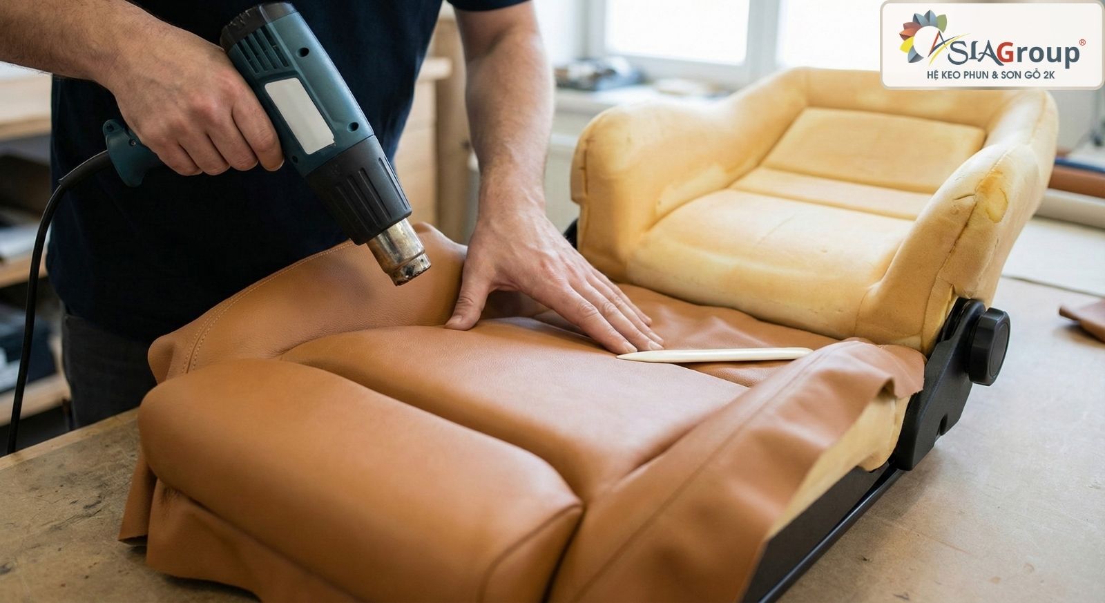 Keo Phun Dán Da: Hướng Dẫn Chọn & Sử Dụng Chuyên Dụng Cho Da Thật, Simili, PU 12 keo phun dán da, keo dán da simili, keo dán da vào nhựa