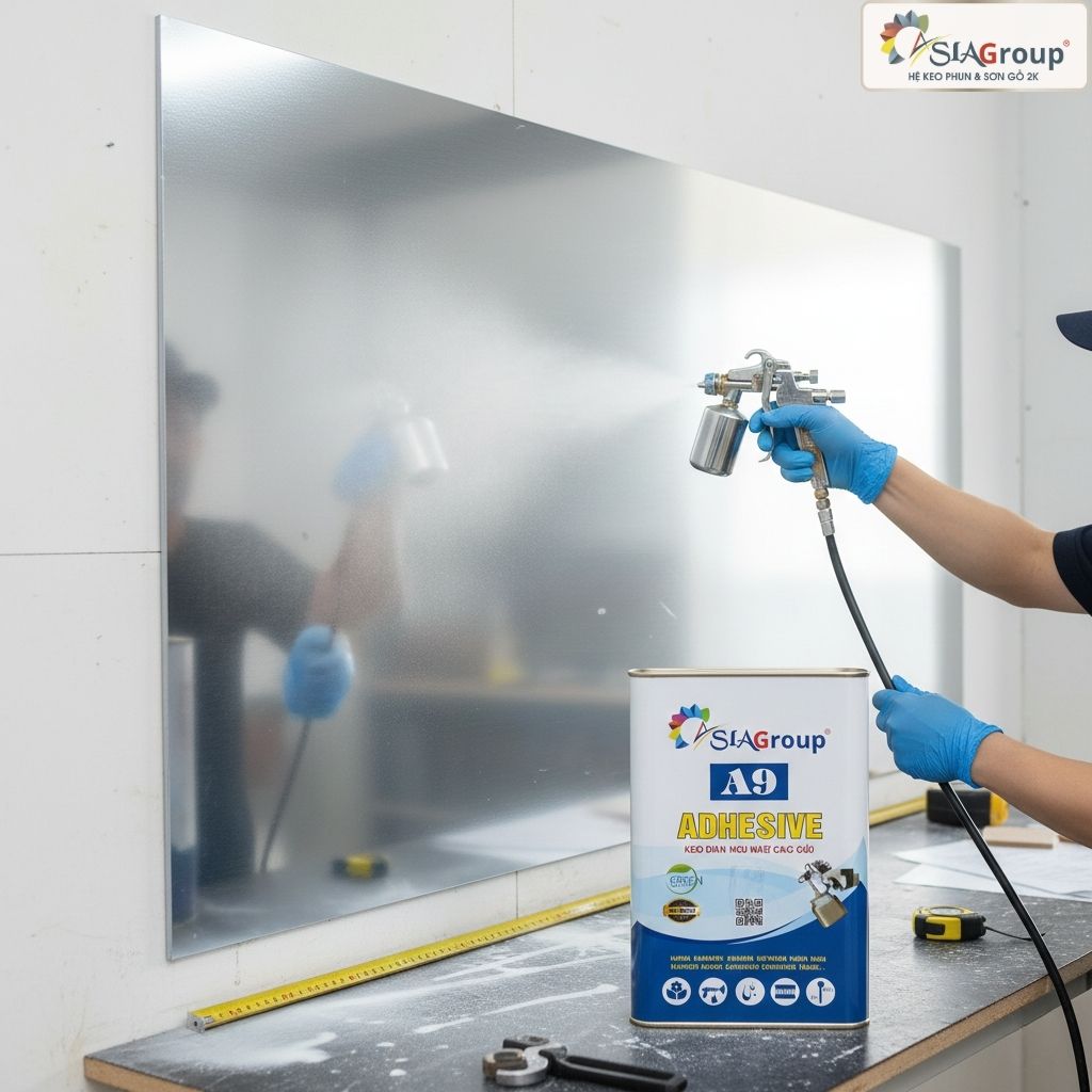 Keo Dán Mica, Alu, PVC: Giải Pháp Thi Công Nhanh & Thẩm Mỹ Cho Ngành Quảng Cáo 4 keo dán mica, keo dán alu, keo dán tấm nhựa pvc