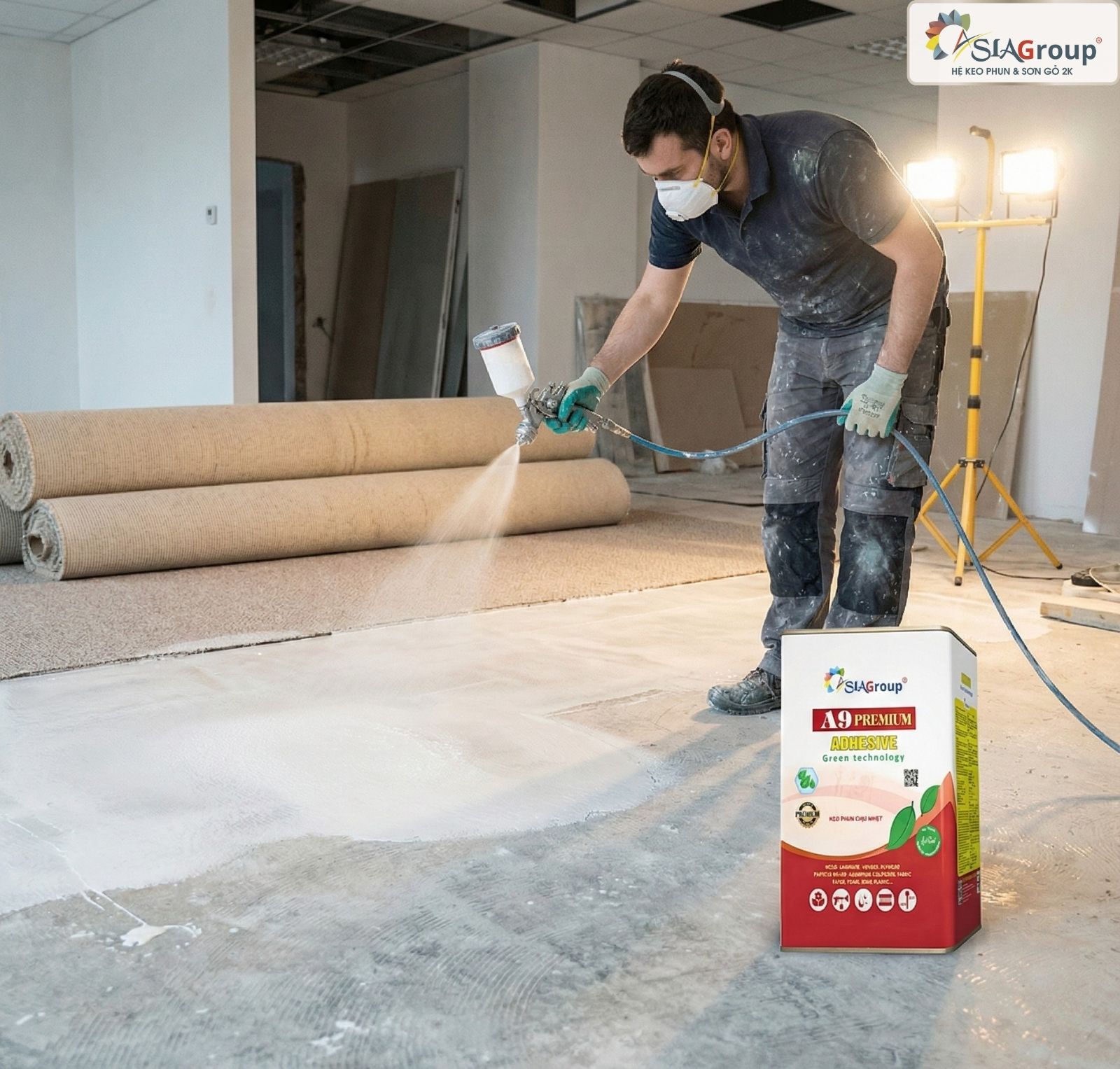 Keo Dán Thảm Sàn: Hướng Dẫn Lựa Chọn, Thi Công & Xử Lý Sự Cố 4 keo dán thảm sàn, keo dán thảm trải sàn