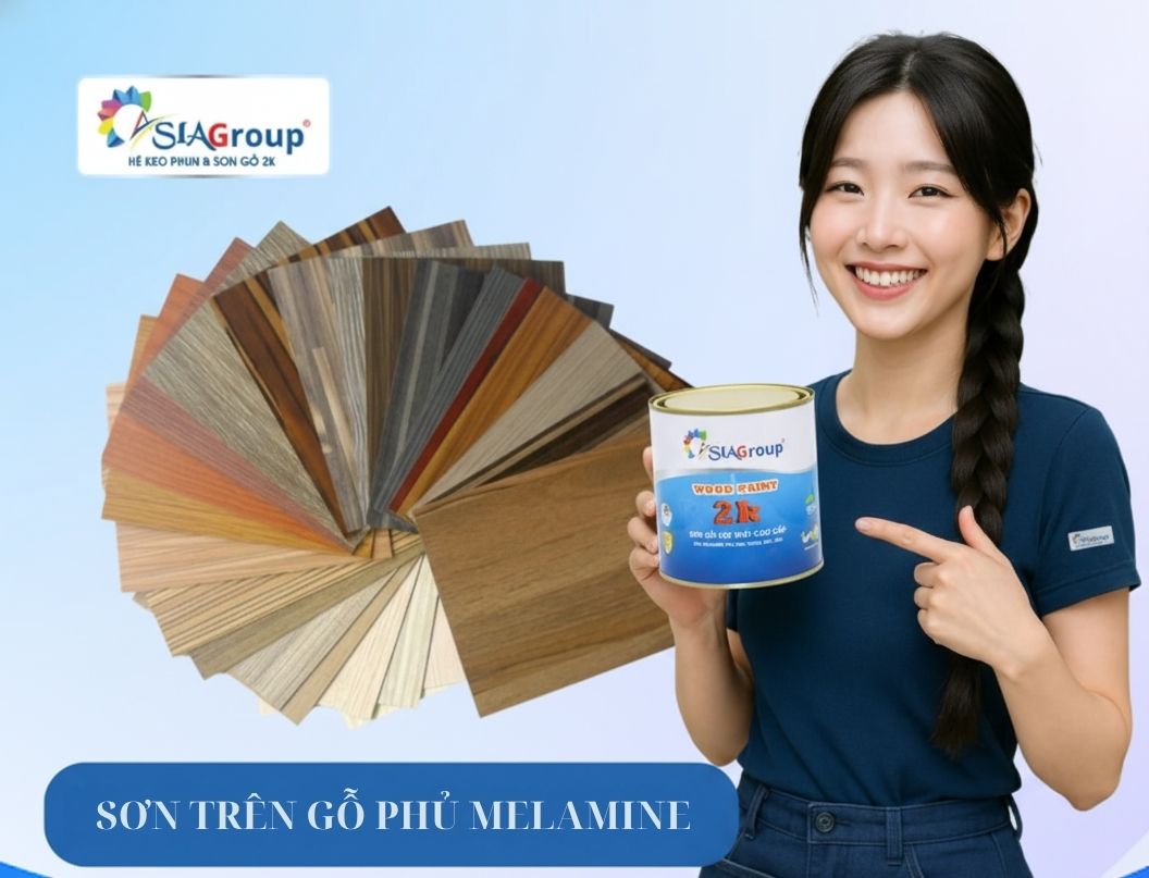 Hướng Dẫn Sơn Trên Gỗ MDF Phủ Melamine Chống Bong Tróc: Quy Trình 5 Bước Từ Chuyên Gia 1 sơn trên gỗ MDF phủ melamine