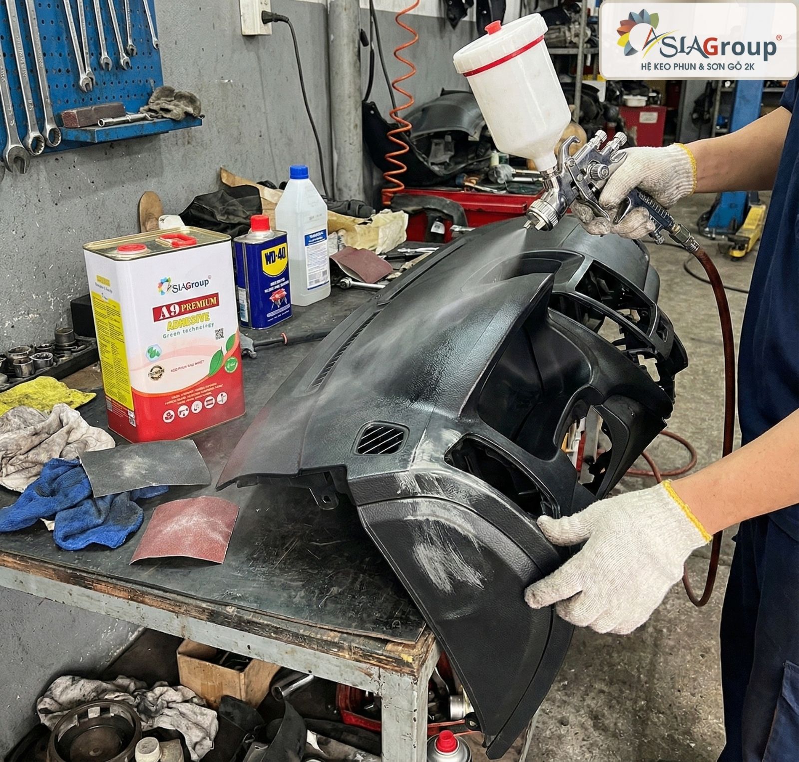 Keo Phun Dán Da: Hướng Dẫn Chọn & Sử Dụng Chuyên Dụng Cho Da Thật, Simili, PU 7 keo phun dán da, keo dán da simili, keo dán da vào nhựa