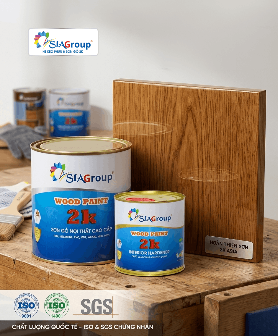 Giải pháp sơn gỗ Asia 2k