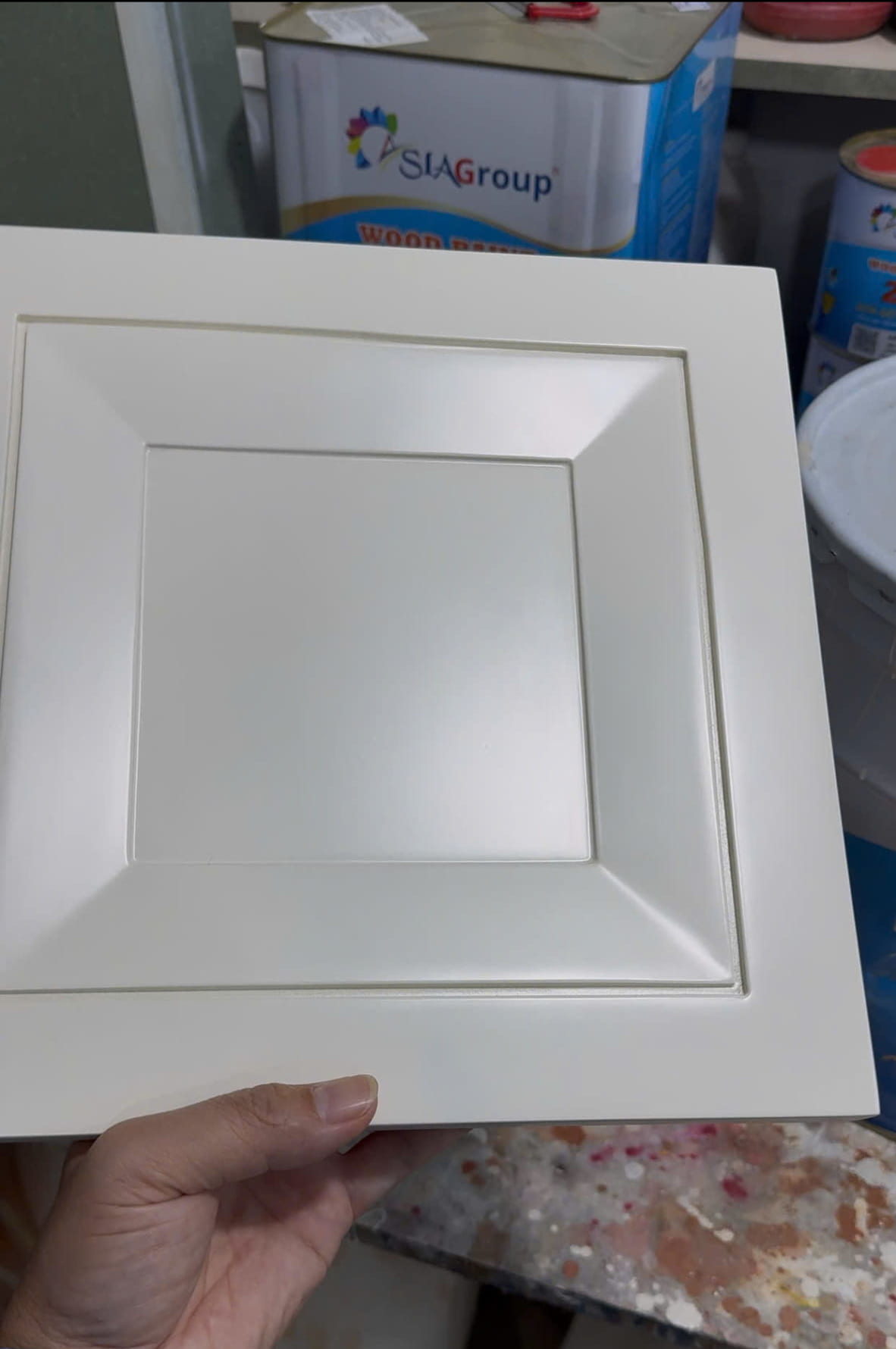 Sơn gỗ 2k mờ 75 % tại xưởng gỗ công nghiệp tại hóc môn