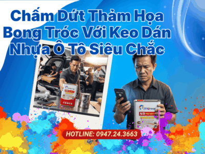 Chấm Dứt Thảm Họa Bong Tróc Với Keo Dán Nhựa Ô Tô Siêu Chắc S9 Premium