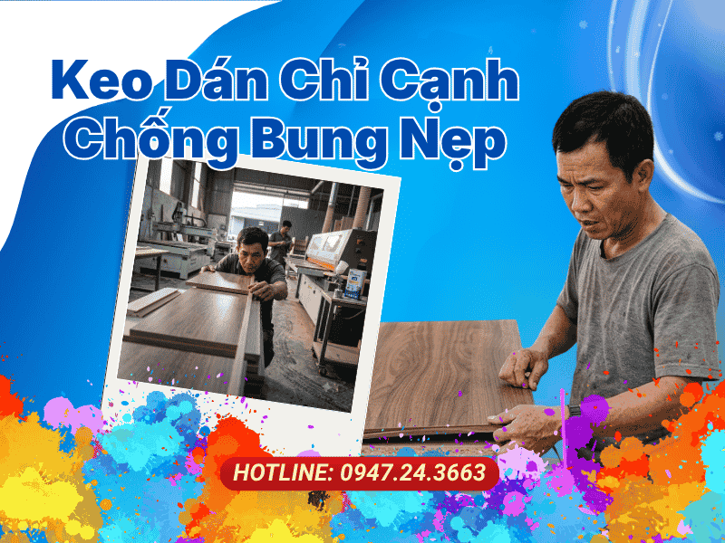 Keo Dán Chỉ Cạnh Asia A9 Chống Bung Nẹp Xóa Bỏ Viền Đen