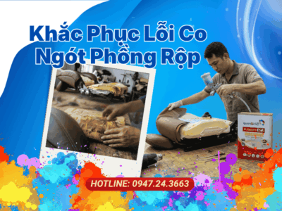 Khắc Phục Lỗi Co Ngót Phồng Rộp Bằng Keo Dán Taplo Ô Tô S9 Premium