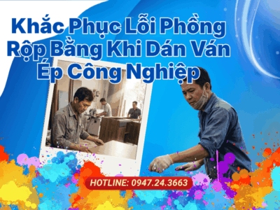 Khắc Phục Lỗi Phồng Rộp Bằng Keo Dán Ván Ép Công Nghiệp Asia A9