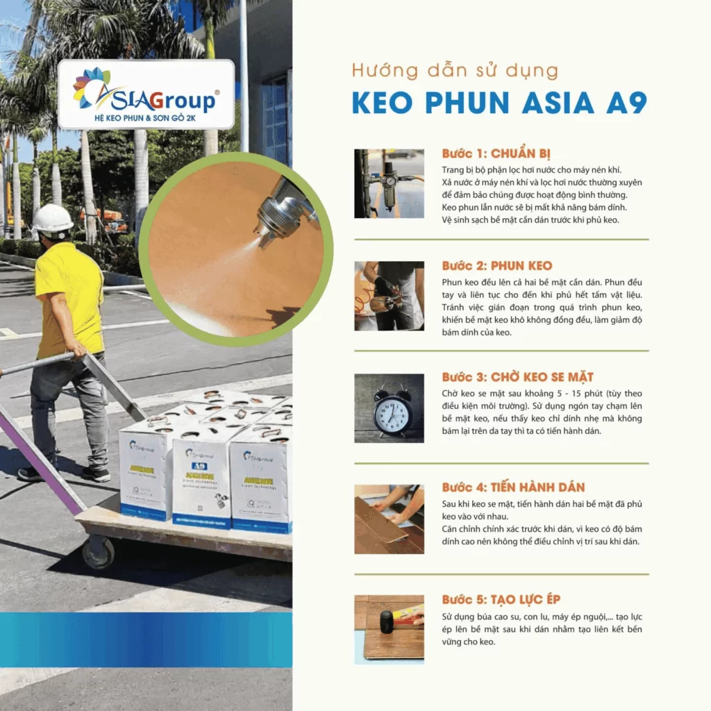 Khắc Phục Lỗi Hở Mép Bằng Keo Dán Da Simili S9 Premium 4 Hướng dẫn cách dùng keo dán trần ô tô theo nhà máy Asia