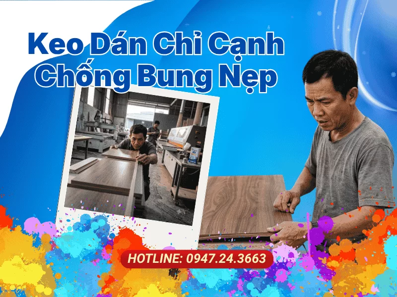 Keo Dán Chỉ Cạnh Asia A9 Chống Bung Nẹp Xóa Bỏ Viền Đen